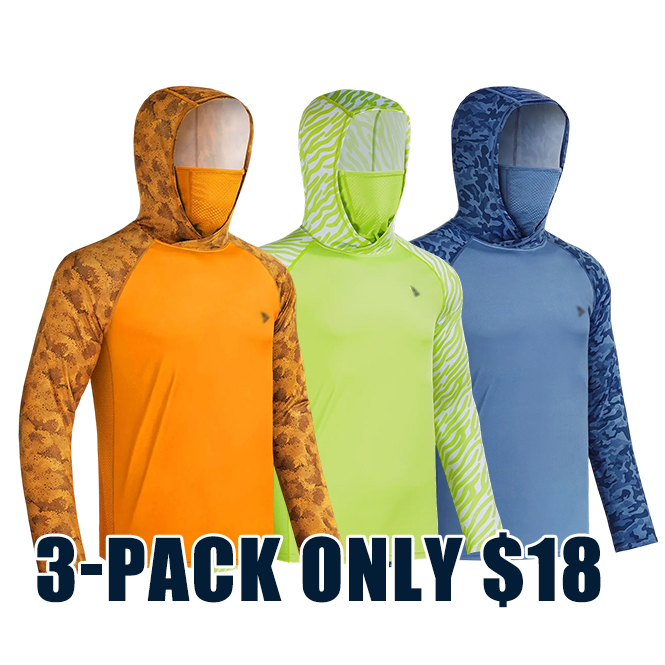 ☀️ Men's UPF 50+ Quick-Dry Sun Hoodie