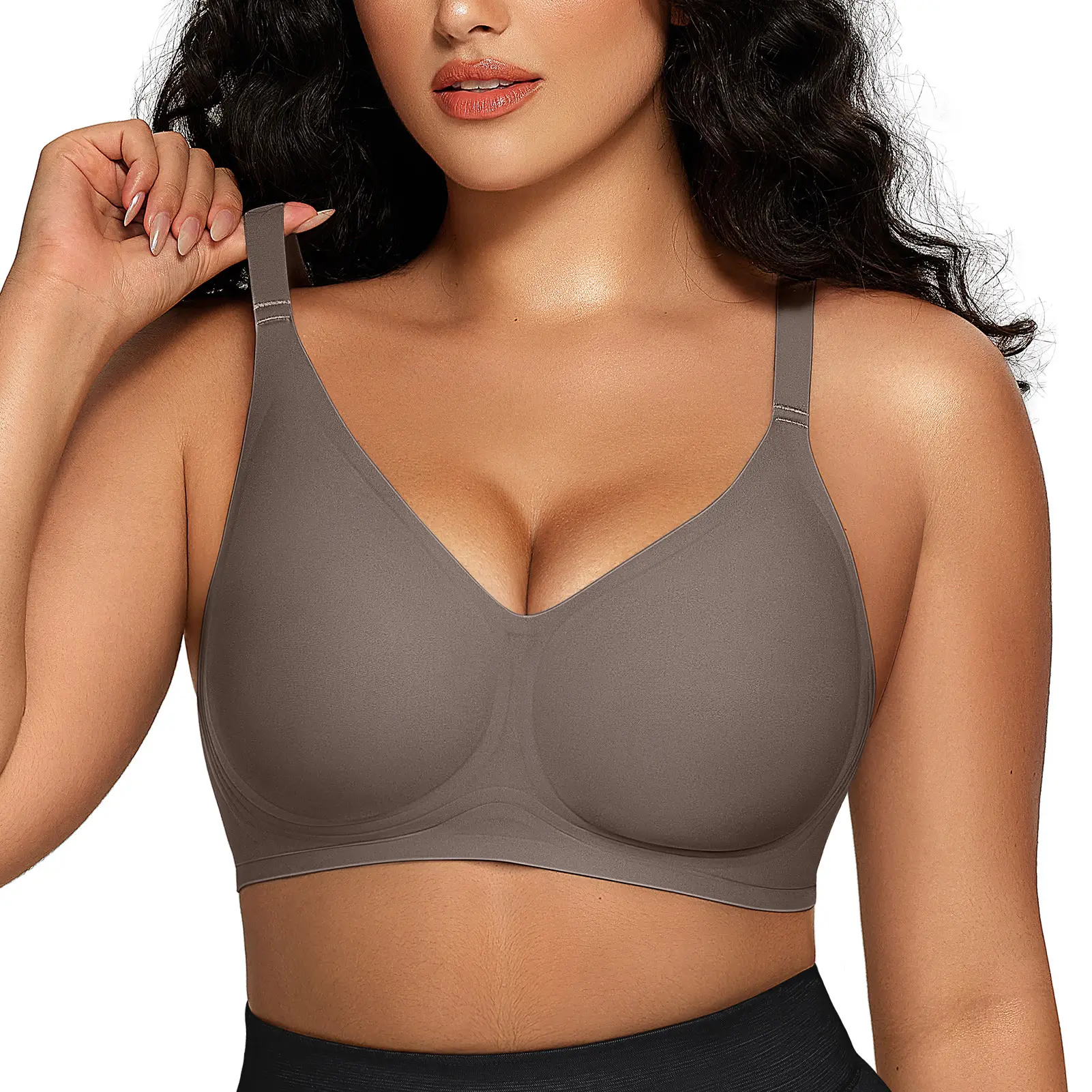 Women's Wireless Seamless Push Up Bra - Comfort Fit