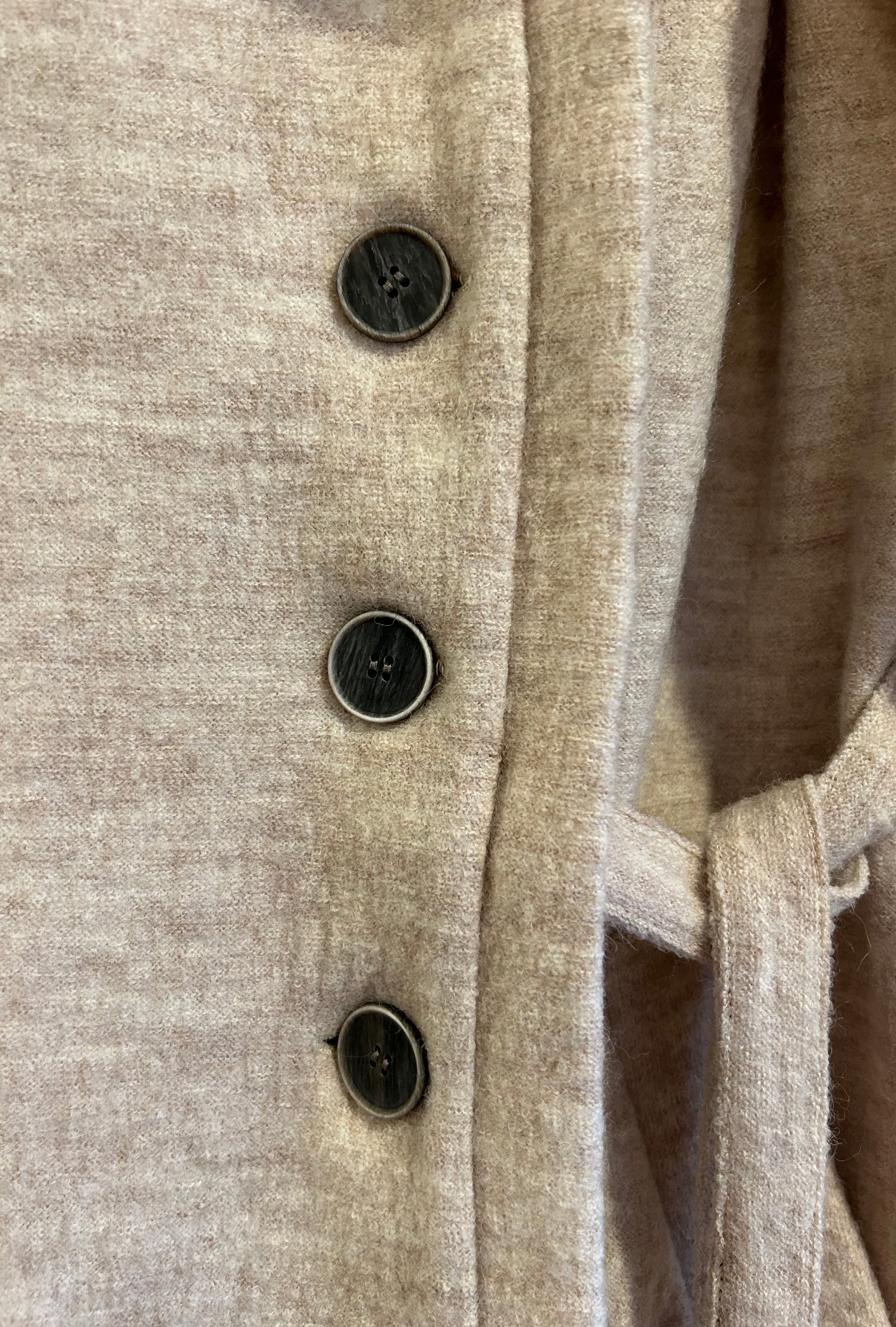 MALYN SWEATER COAT SANDSTONE