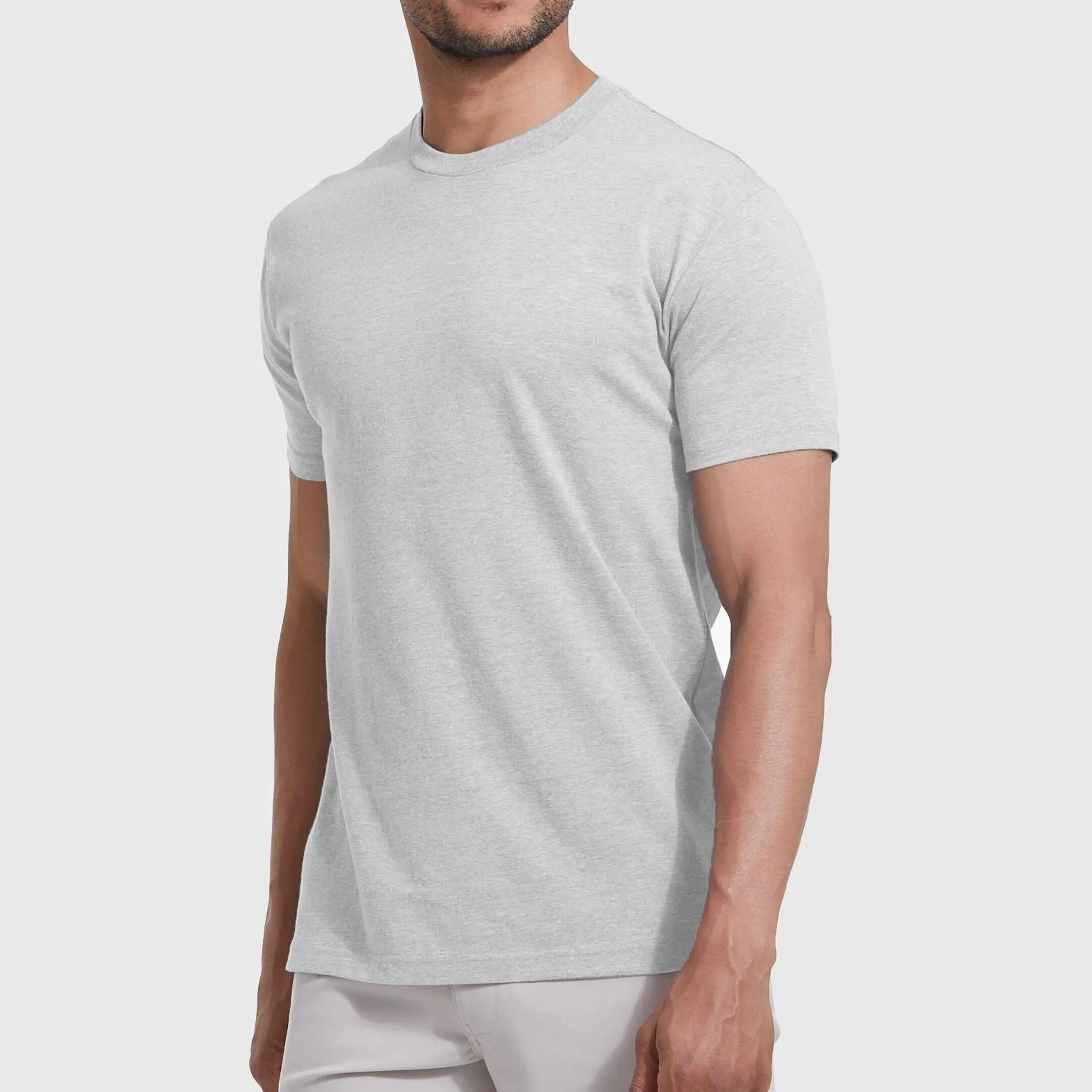 Men's Premium Fit Short Sleeve Crew Neck T-Shirt – Soft Everyday Essential