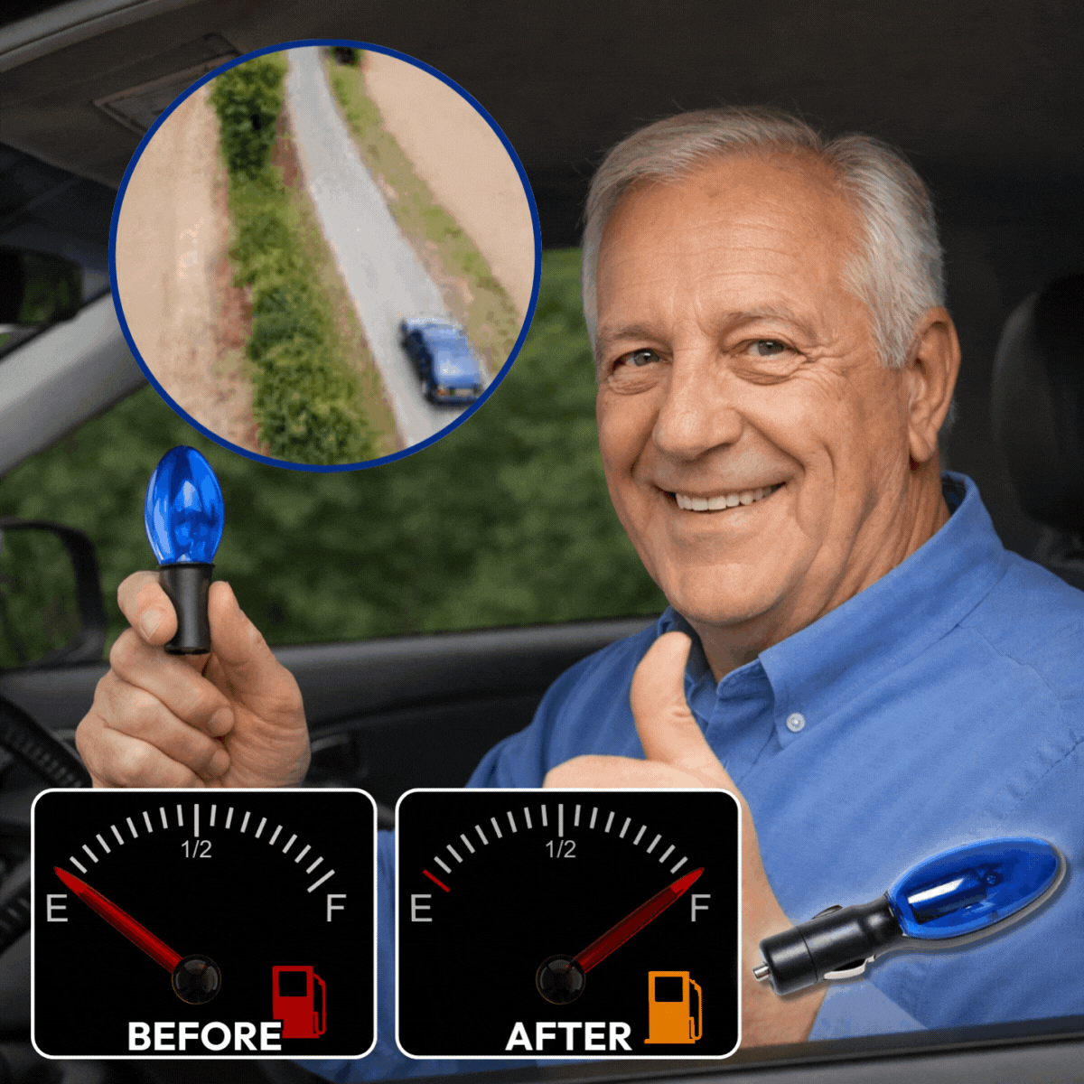 ✨ MAY SALE🚗Saves 30% on fuel consumption. — Plug-and-Play Fuel Saver