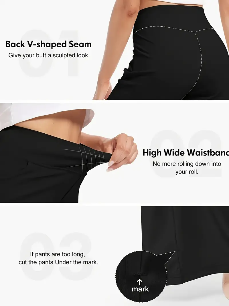 Women's wide-leg suit pants (elastic waist design)