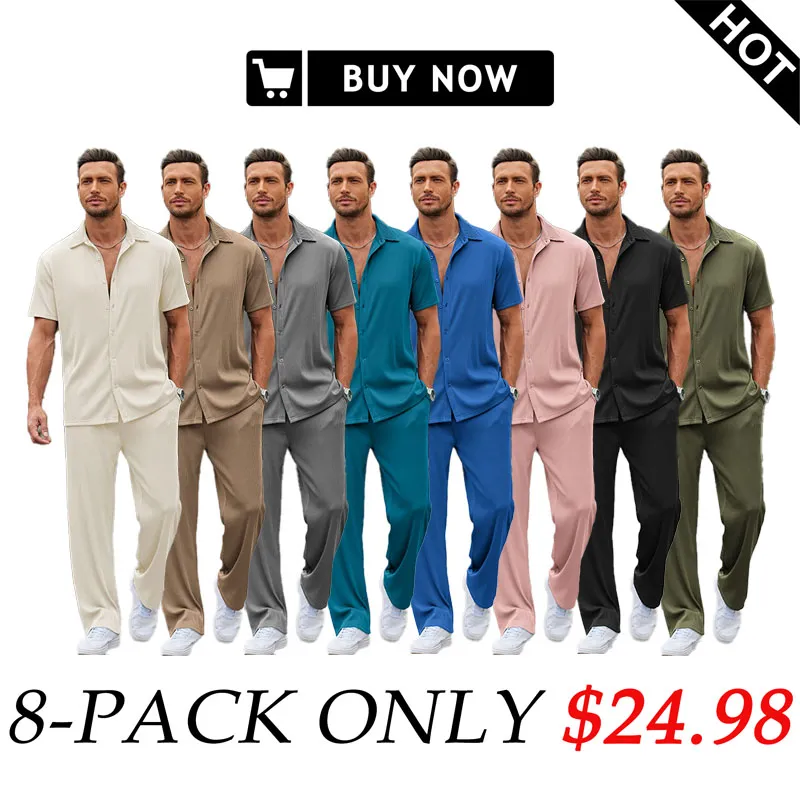 🔥2026 Flash Sale🔥Casual Loose Fit Shirt Sets