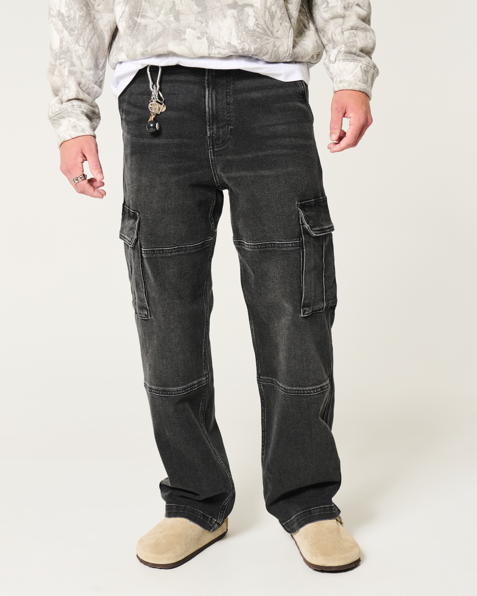 Light Wash Baggy Jeans