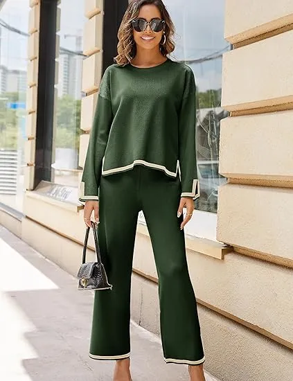 Sweater Sets Women 2 Piece Outfits