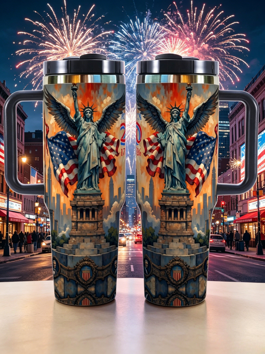 250Th Anniversary Commemoration 40Oz Second Generation Handle Car Cup Insulated Ice King Cup