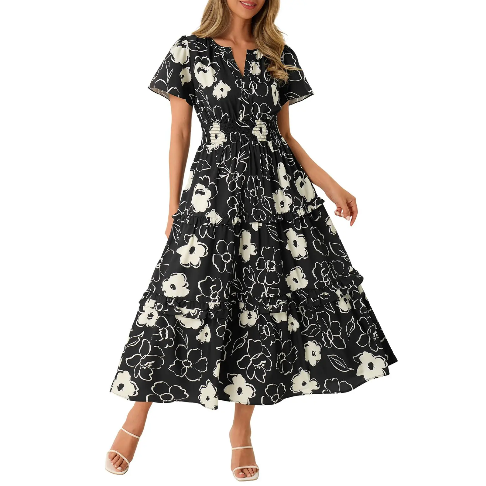 Elegant Lightweight Summer Dress