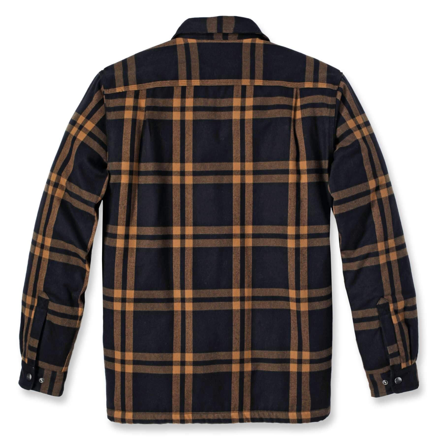 CHT Roane Relaxed Fit Flannel Sherpa-Lined Hooded Shirt Jacket 106354