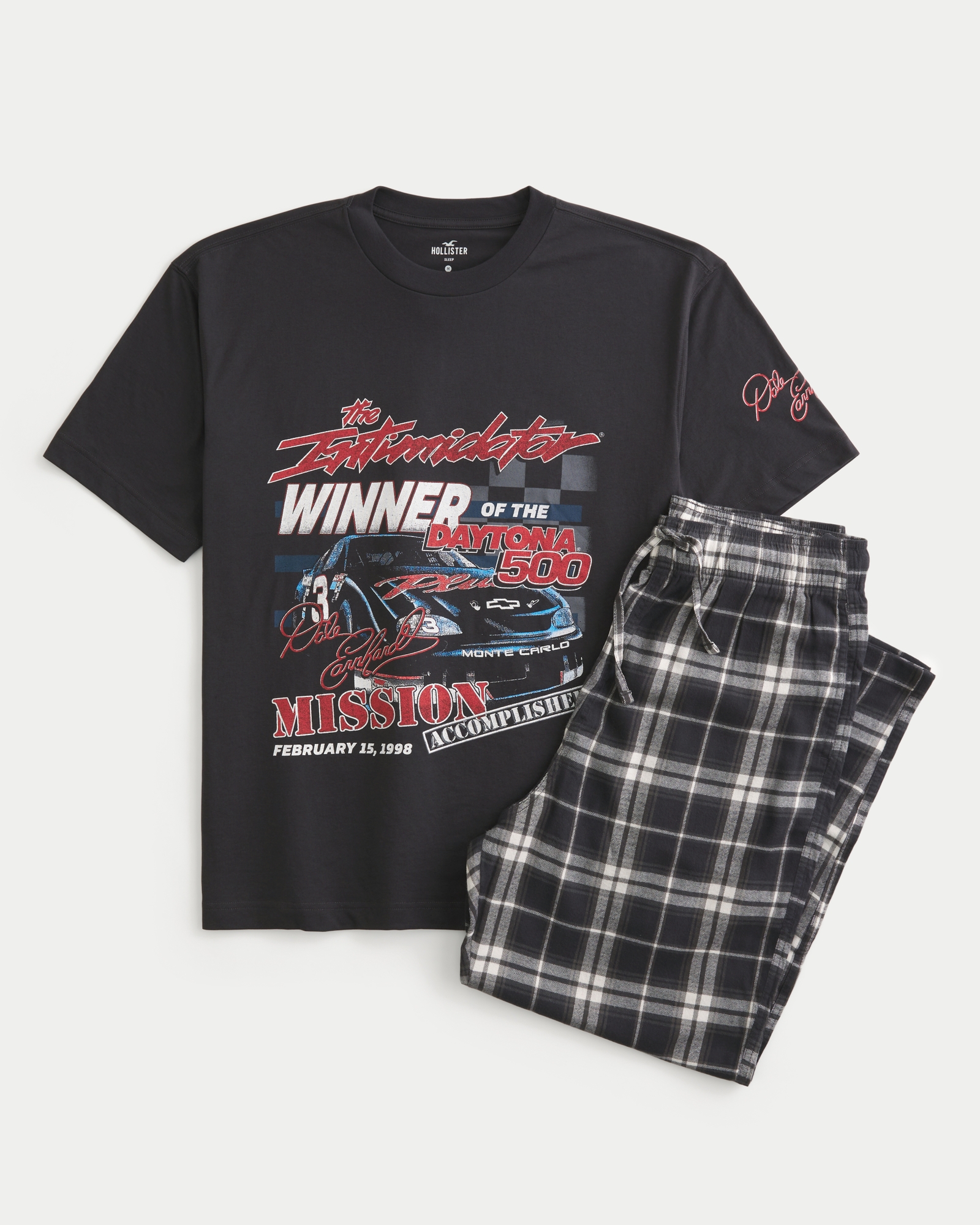 Switzerland Graphic Tee & Flannel Pajama Pants Set