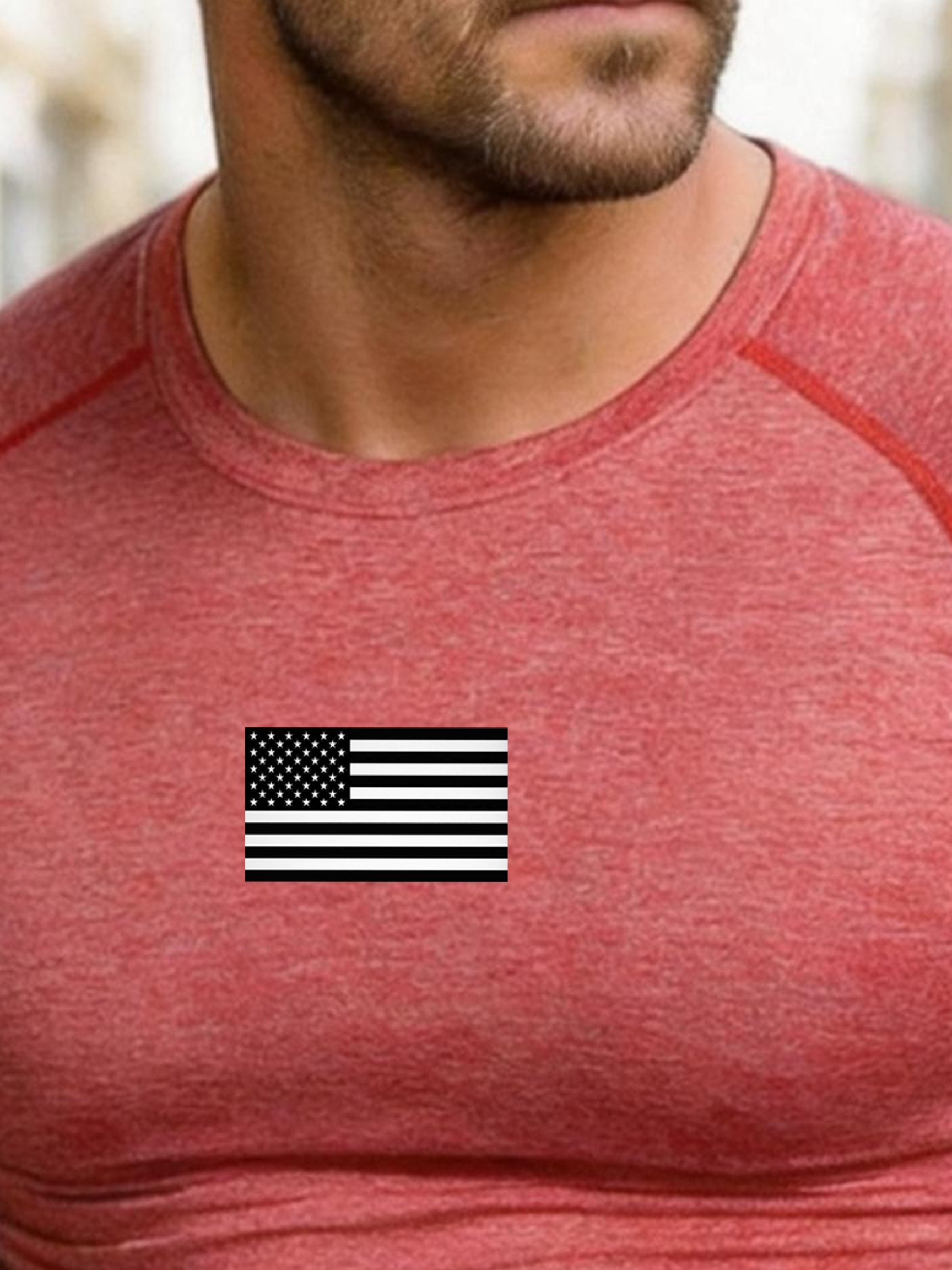 Men's Retro Color-block 