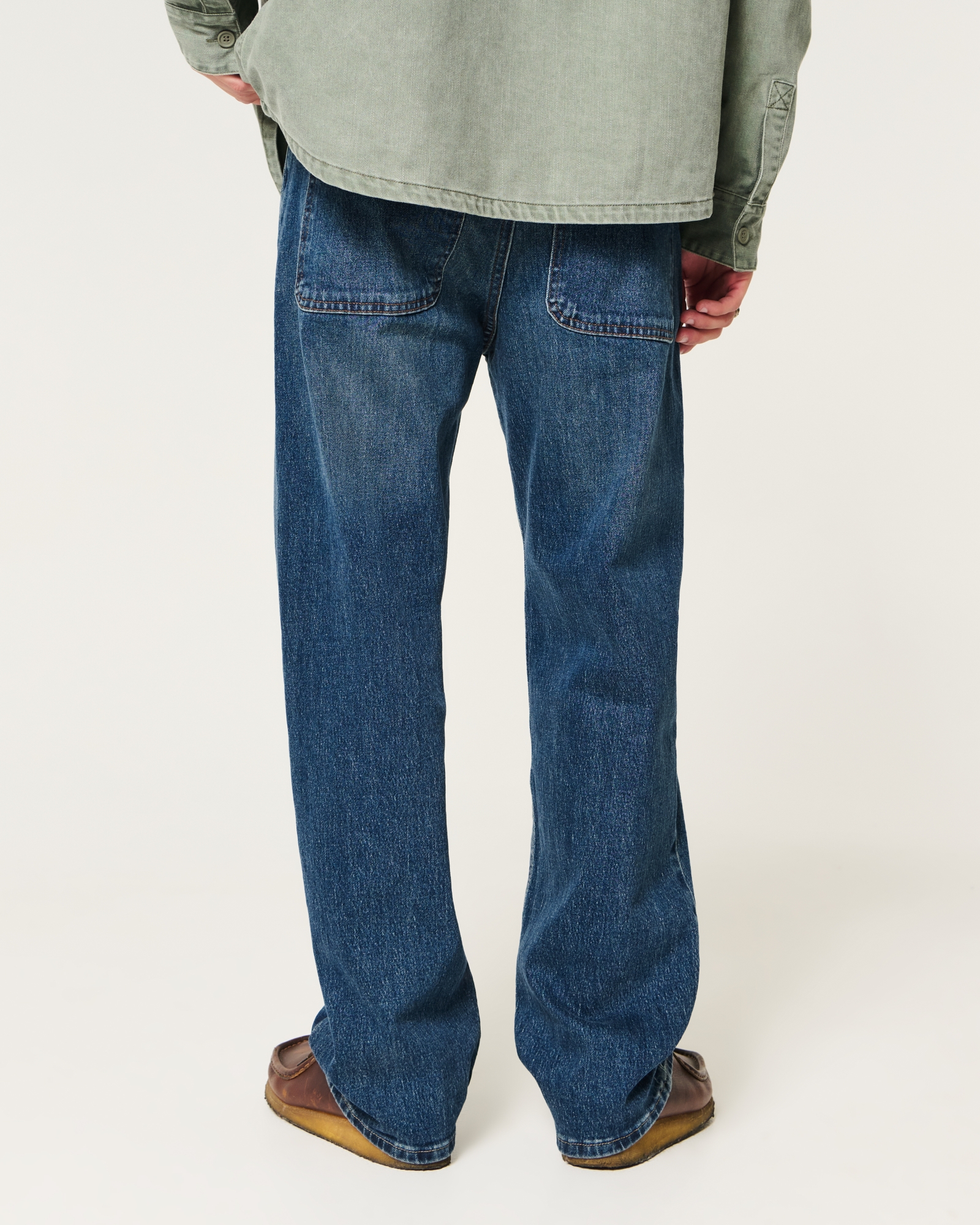Light Wash Baggy Jeans