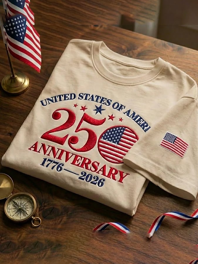 Women's American 250th Anniversary Short-Sleeve T-Shirt