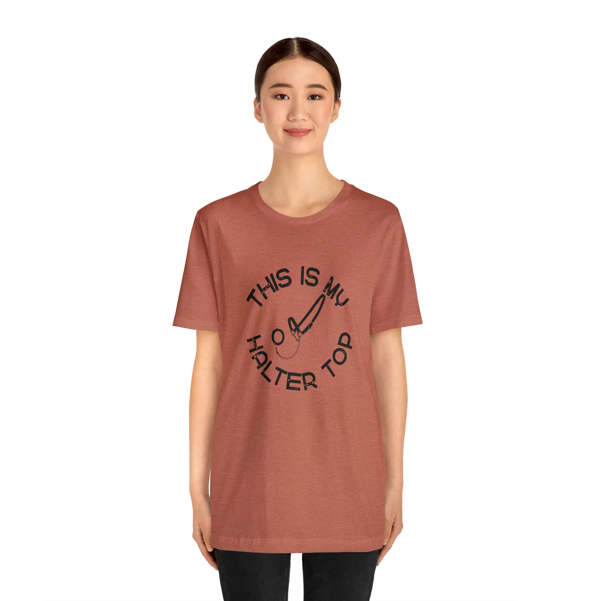 This is My Halter Top Unisex Jersey Short Sleeve Tee