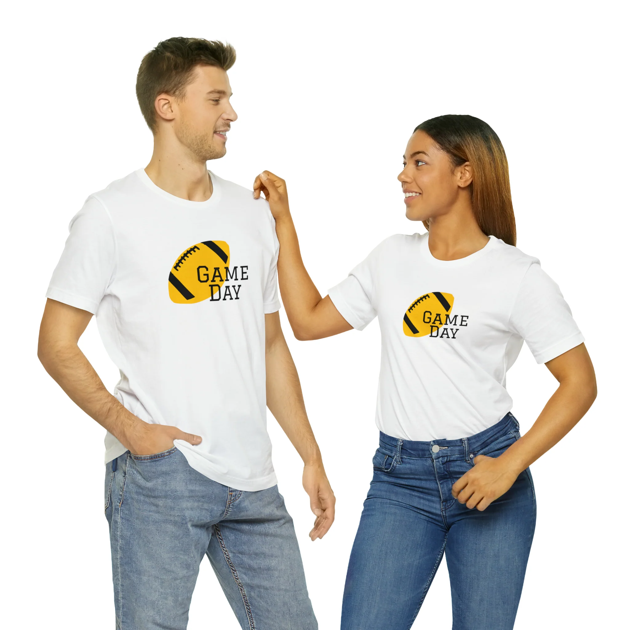 Game Day Football Unisex Jersey Short Sleeve Tee