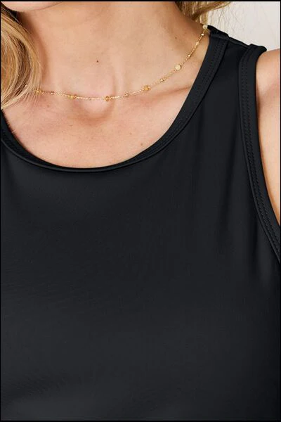 Everyday Ease Round Neck Racerback Tank (multiple color options)