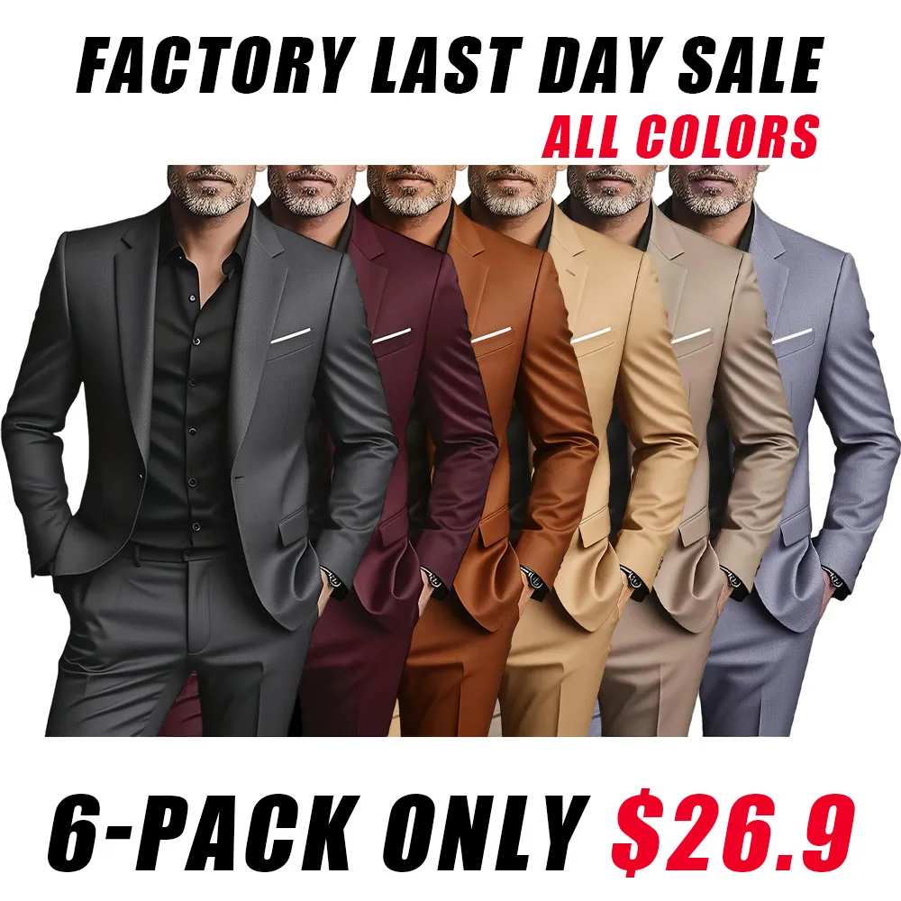 Men's two-piece formal suit