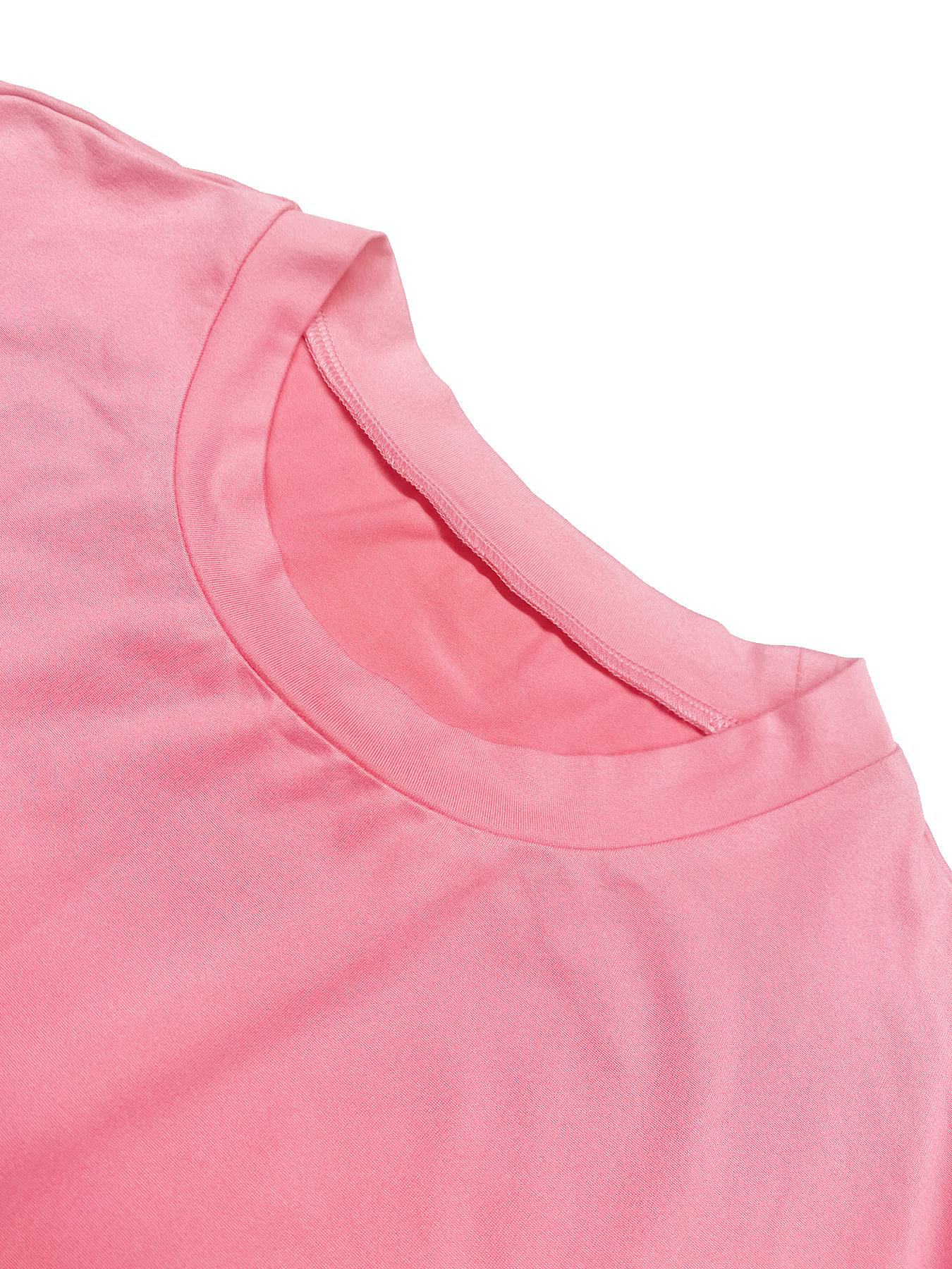 Women's Solid Drop Shoulder Tee & Pants Two-piece Set