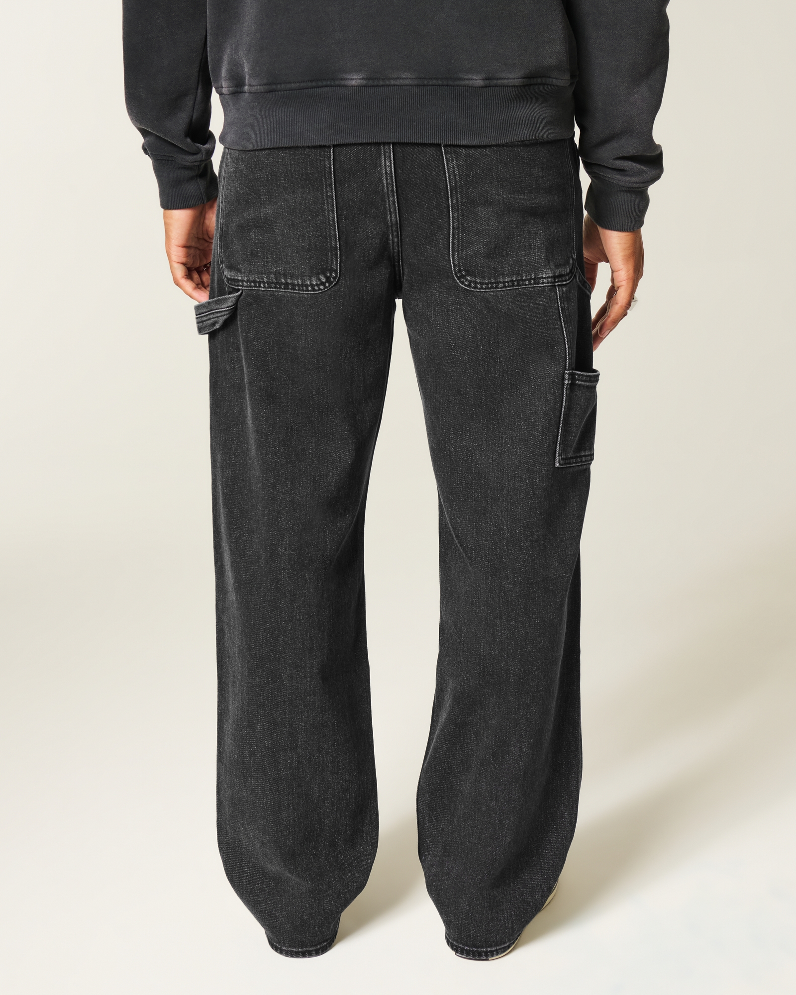Light Wash Baggy Jeans