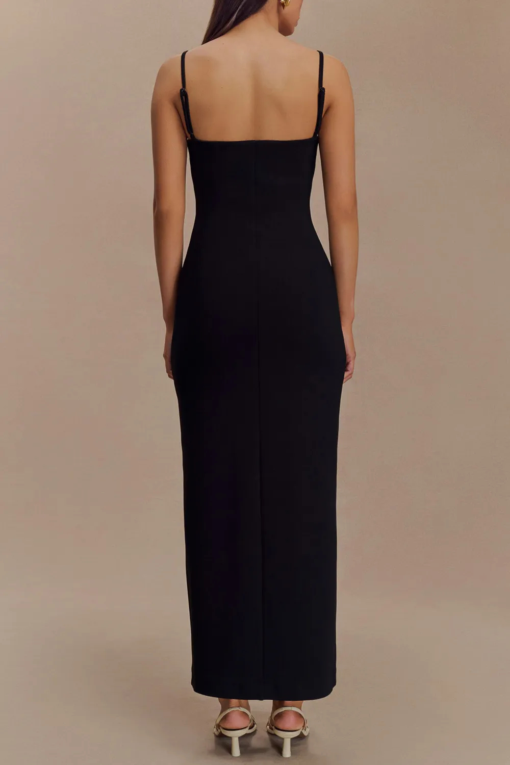 Crepe Maxi Dress