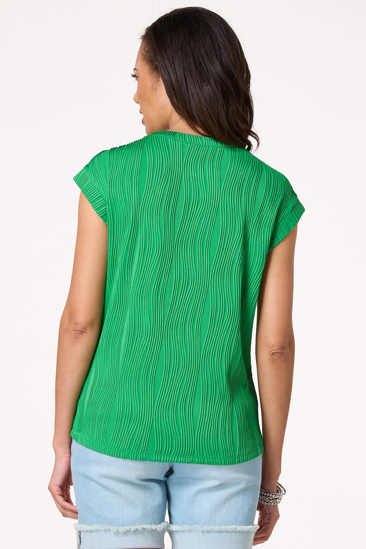 Ripple Textured Top