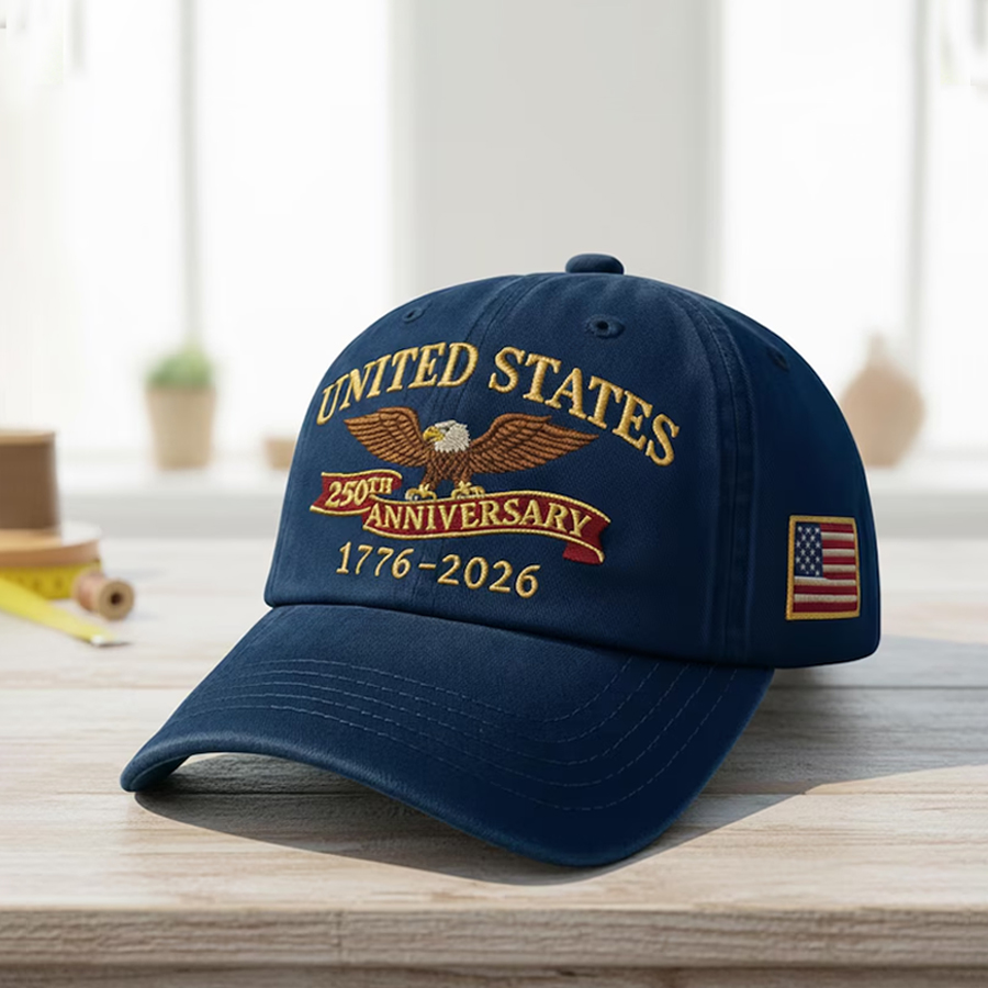 United States 250th Anniversary Baseball Cap