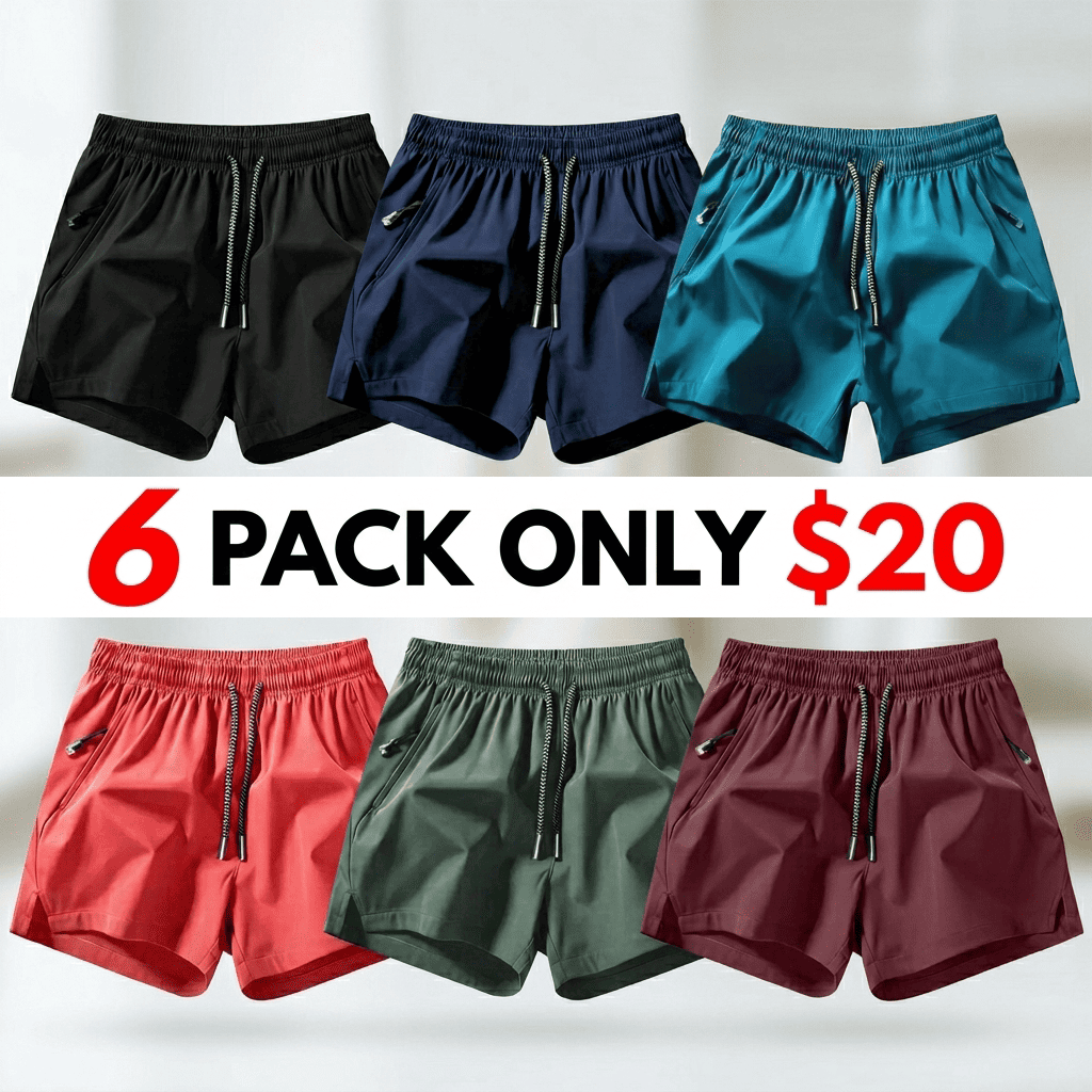 Men's Summer Versatile Casual Breathable Shorts