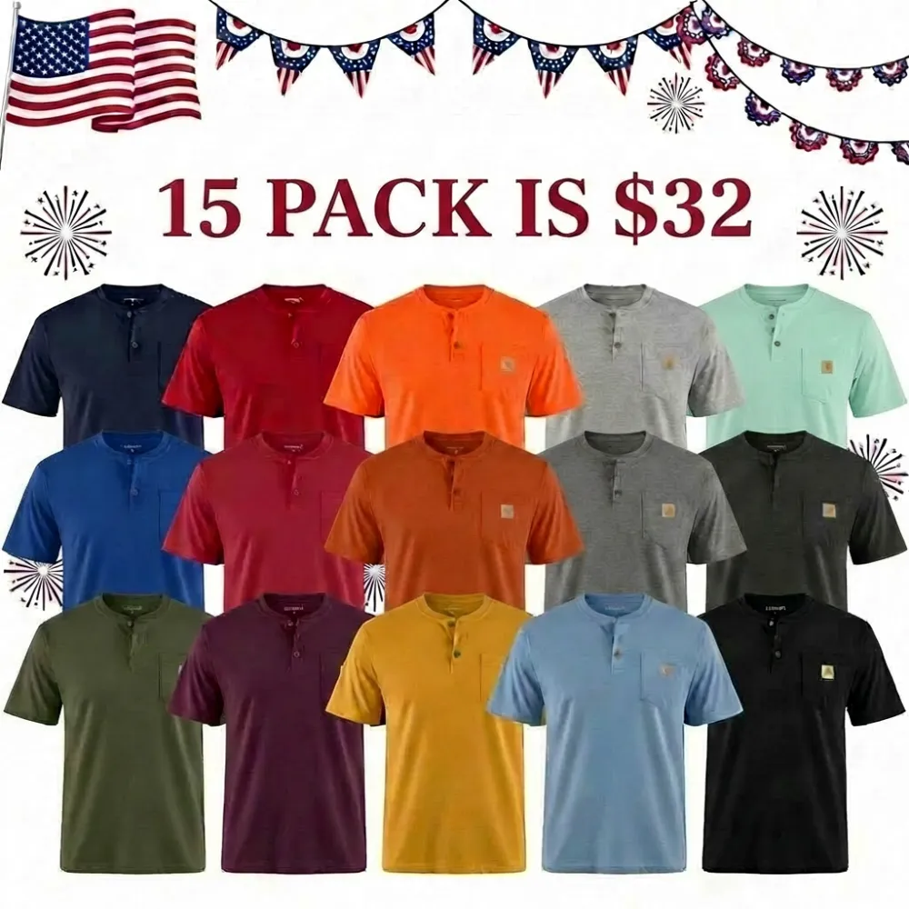🔥Last Day Promotion!🔥CHT Men's Workwear Loose Fit Heavyweight POLOS (Also Available in Big & Tall)