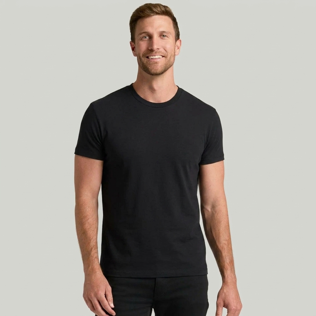 Men's 5-Pack Premium Crew Neck T-Shirts – Everyday Essential | 5 for $19.99
