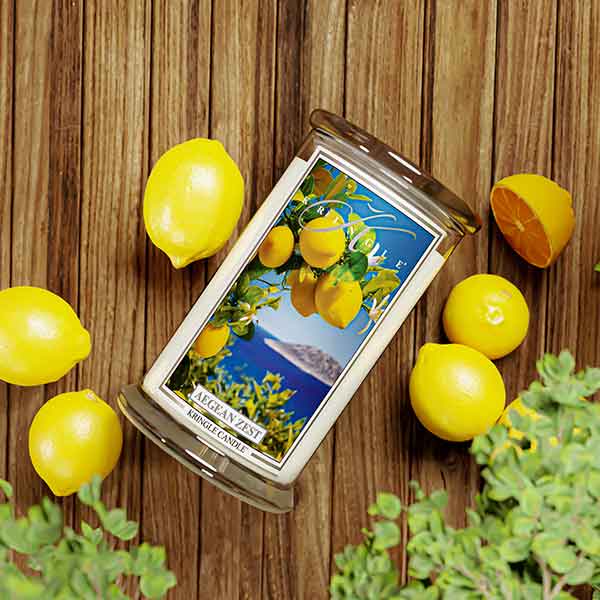 Aegean Zest Large Jar NEW! | Soy Candle