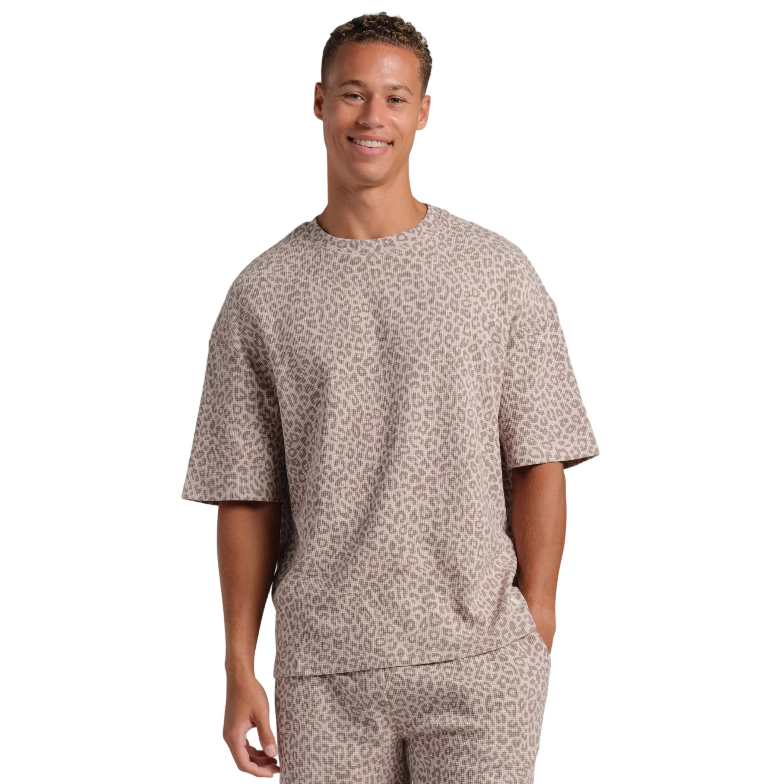 Unisex Waffle Knit Lounge Tee