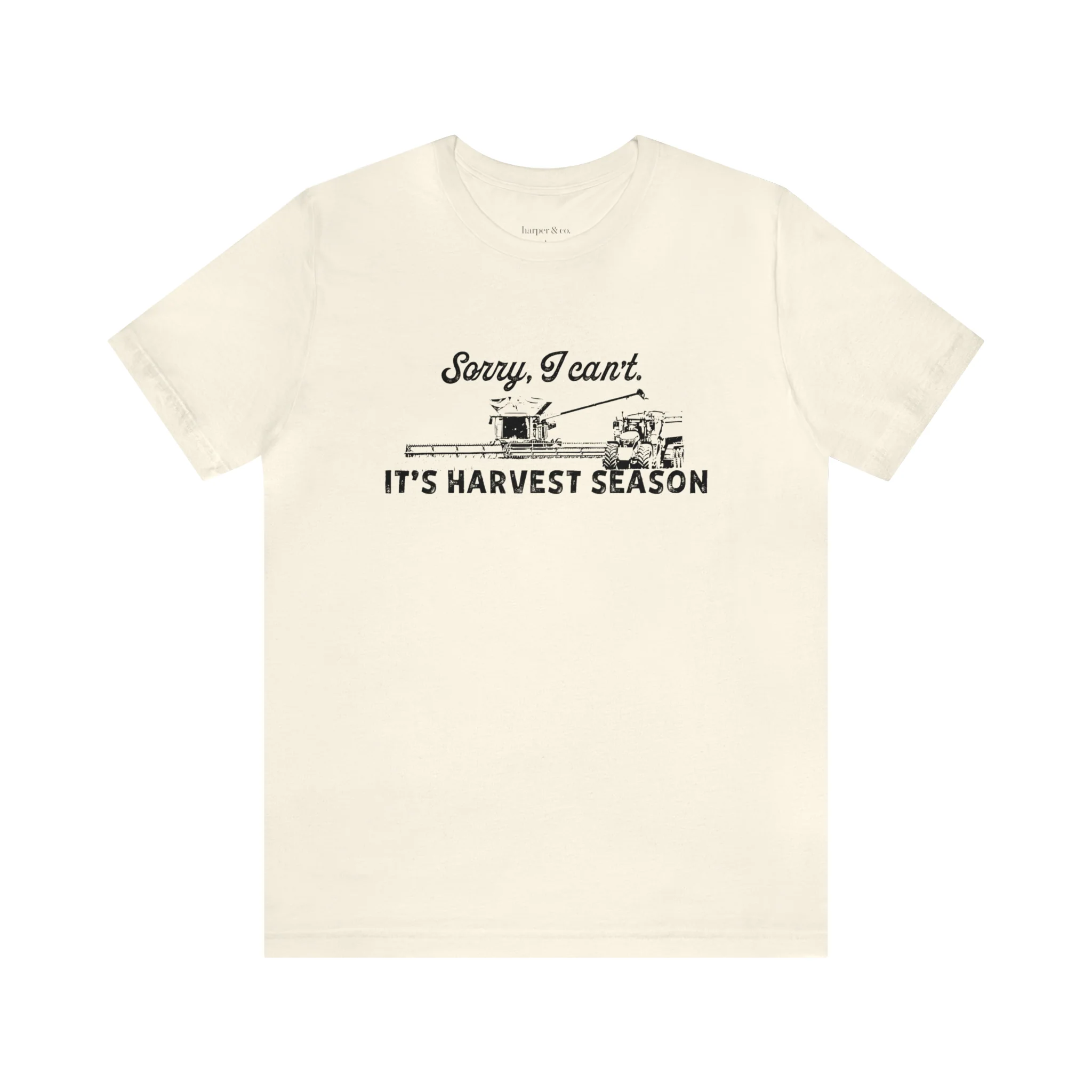 Harvest Time Unisex Jersey Short Sleeve Tee