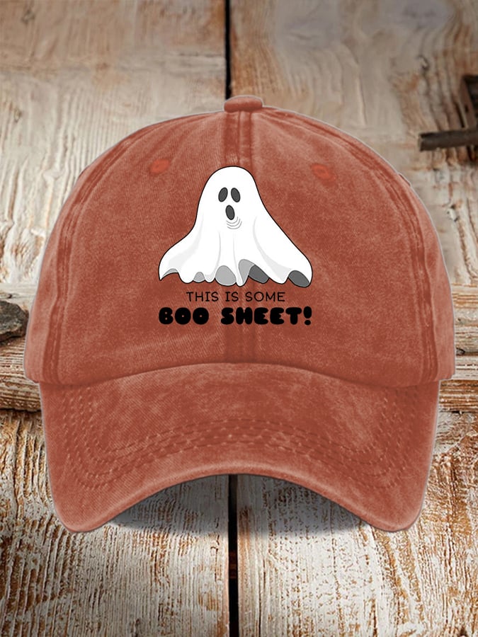 Unisex Halloween Printed Hat
