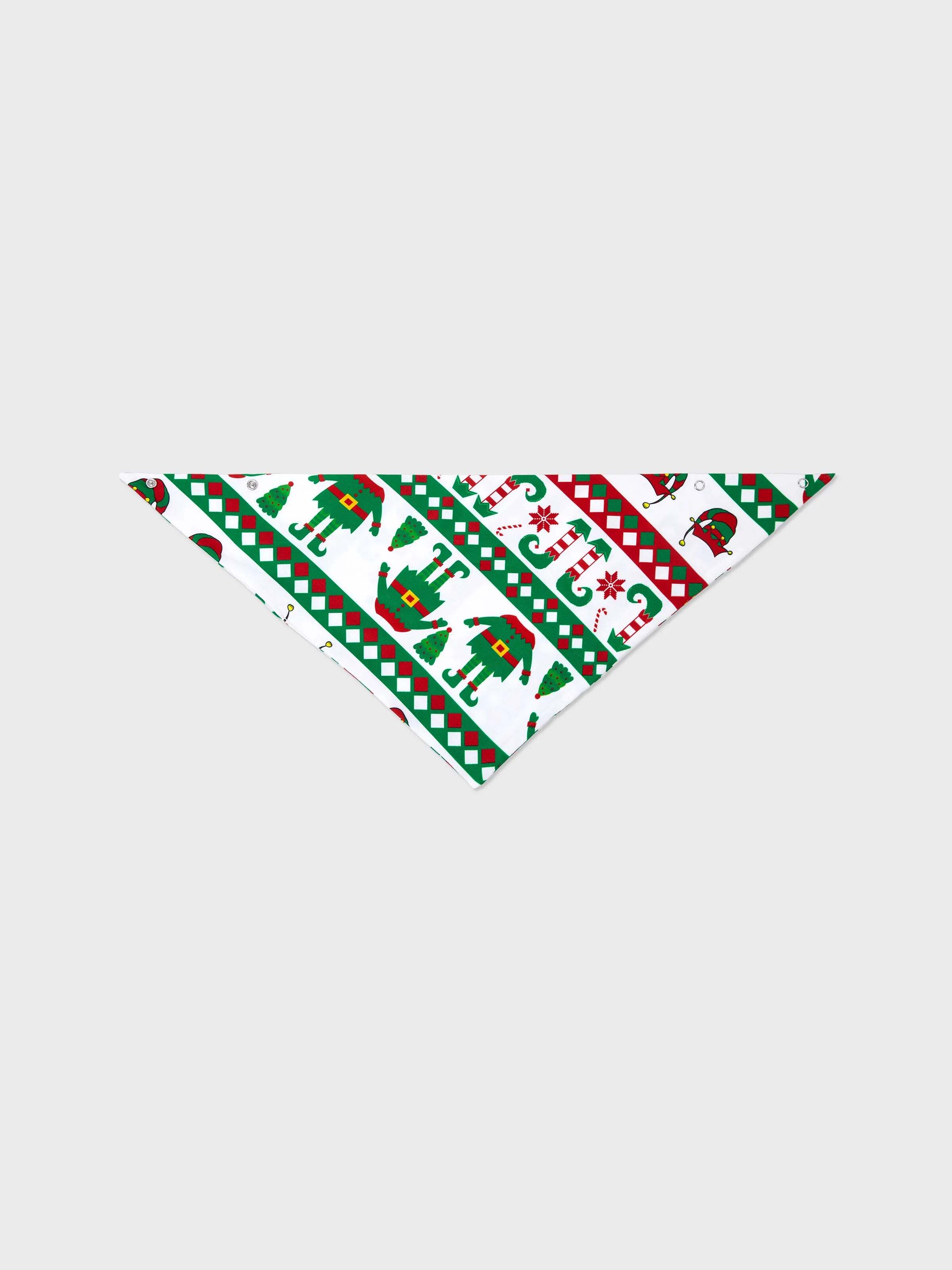 Christmas Matching Family Pajamas Set Christmas Elf Print PJS with Christmas Socks Red