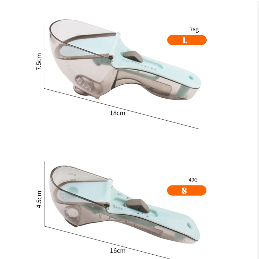 Adjustable Dry Measuring Scoop