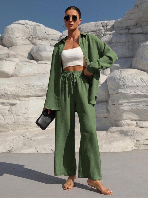 Neutral Elegance Co-ord Set – Minimalism & Versatile Style