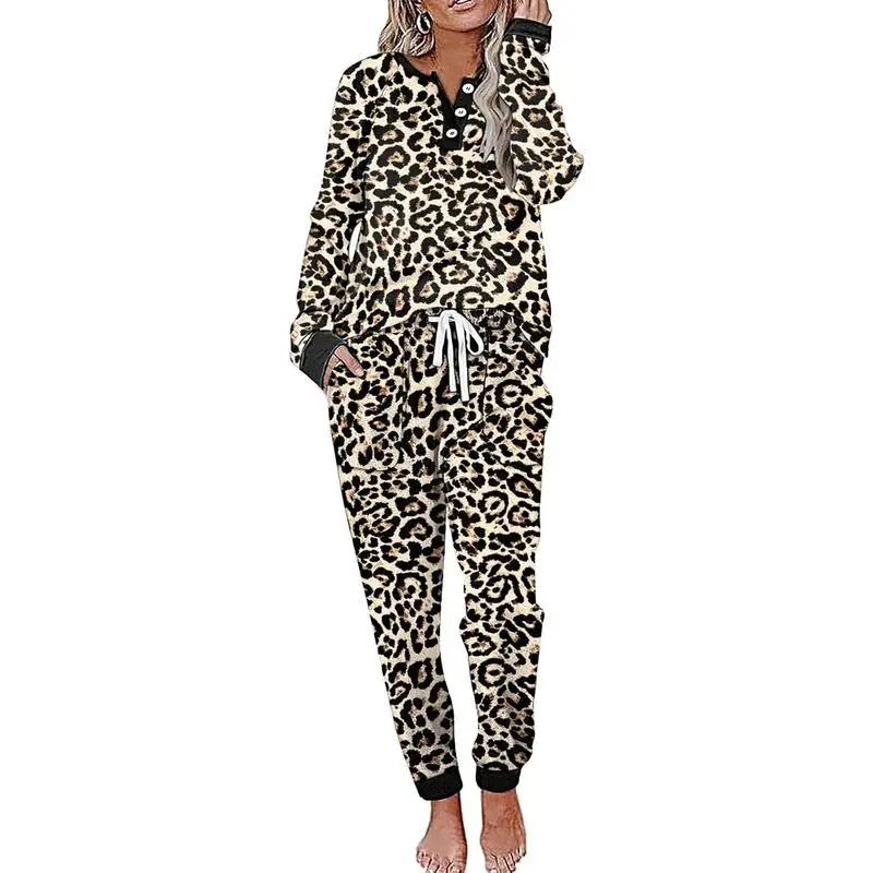 Two Piece Outfits for Women Lounge Sets Button Down Sweatshirt