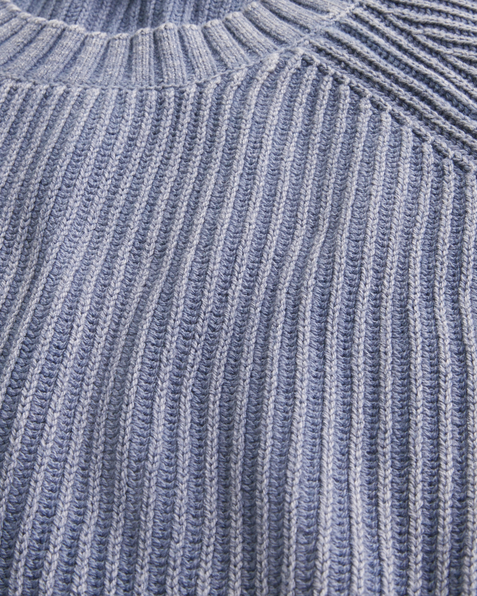 Boxy Washed Crew Sweater