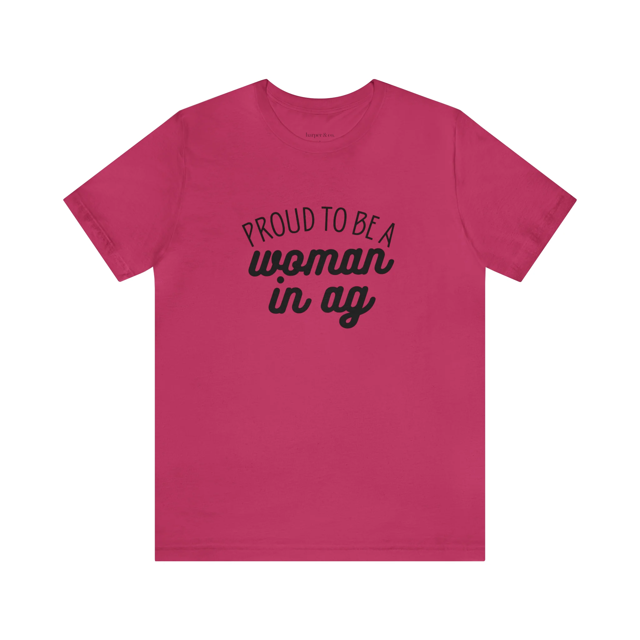 Woman in Ag Unisex Jersey Short Sleeve Tee
