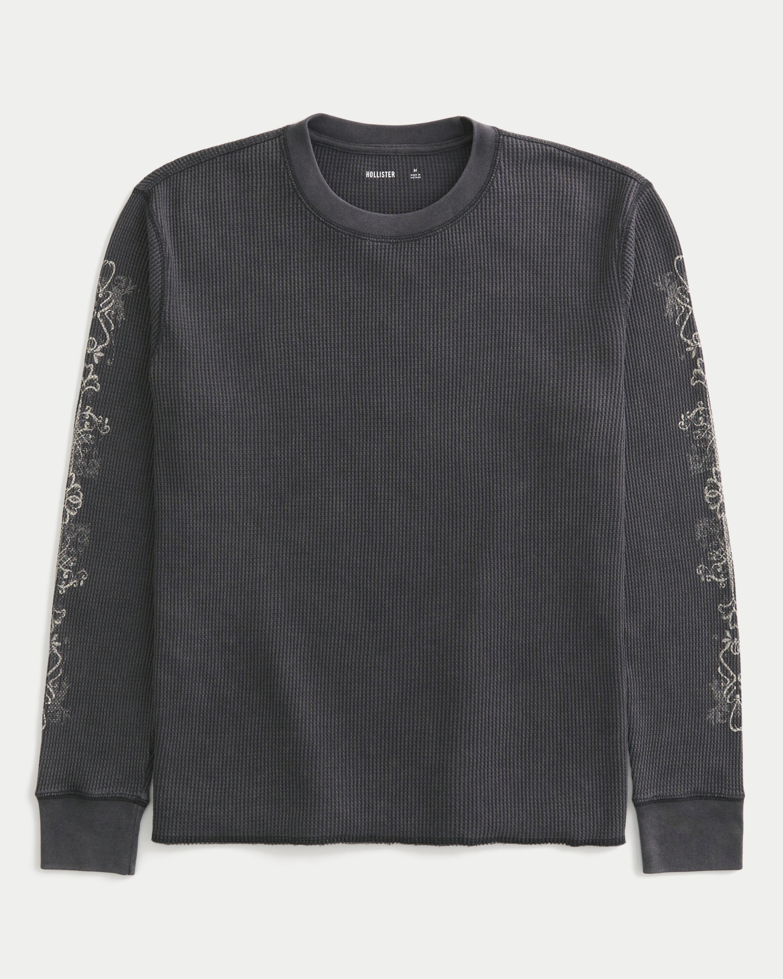 Rose & Angel Wings Graphic Thermal Shirt