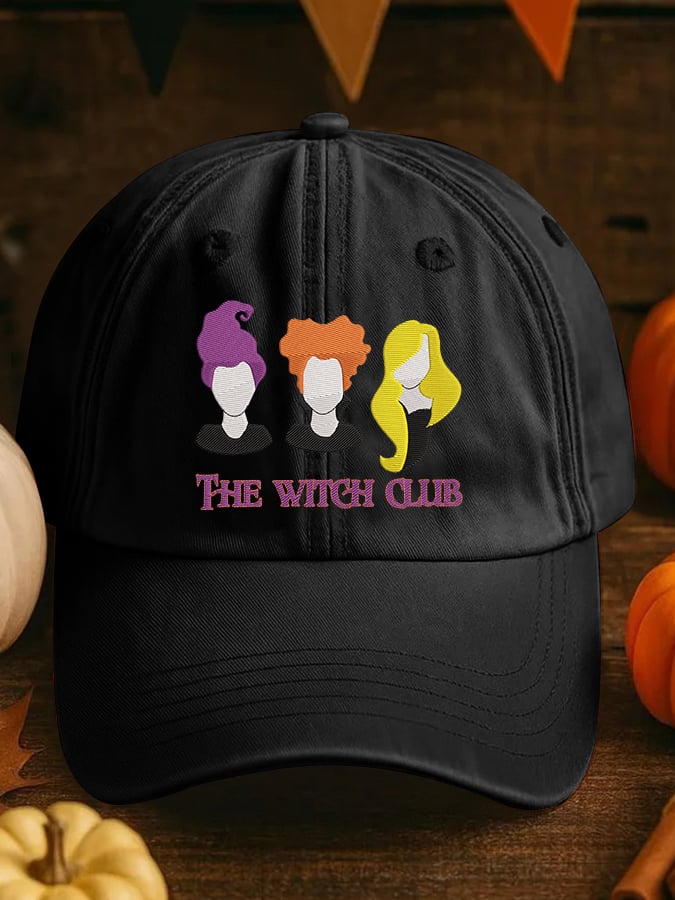 Unisex Magical The Witch Club Printed Hat