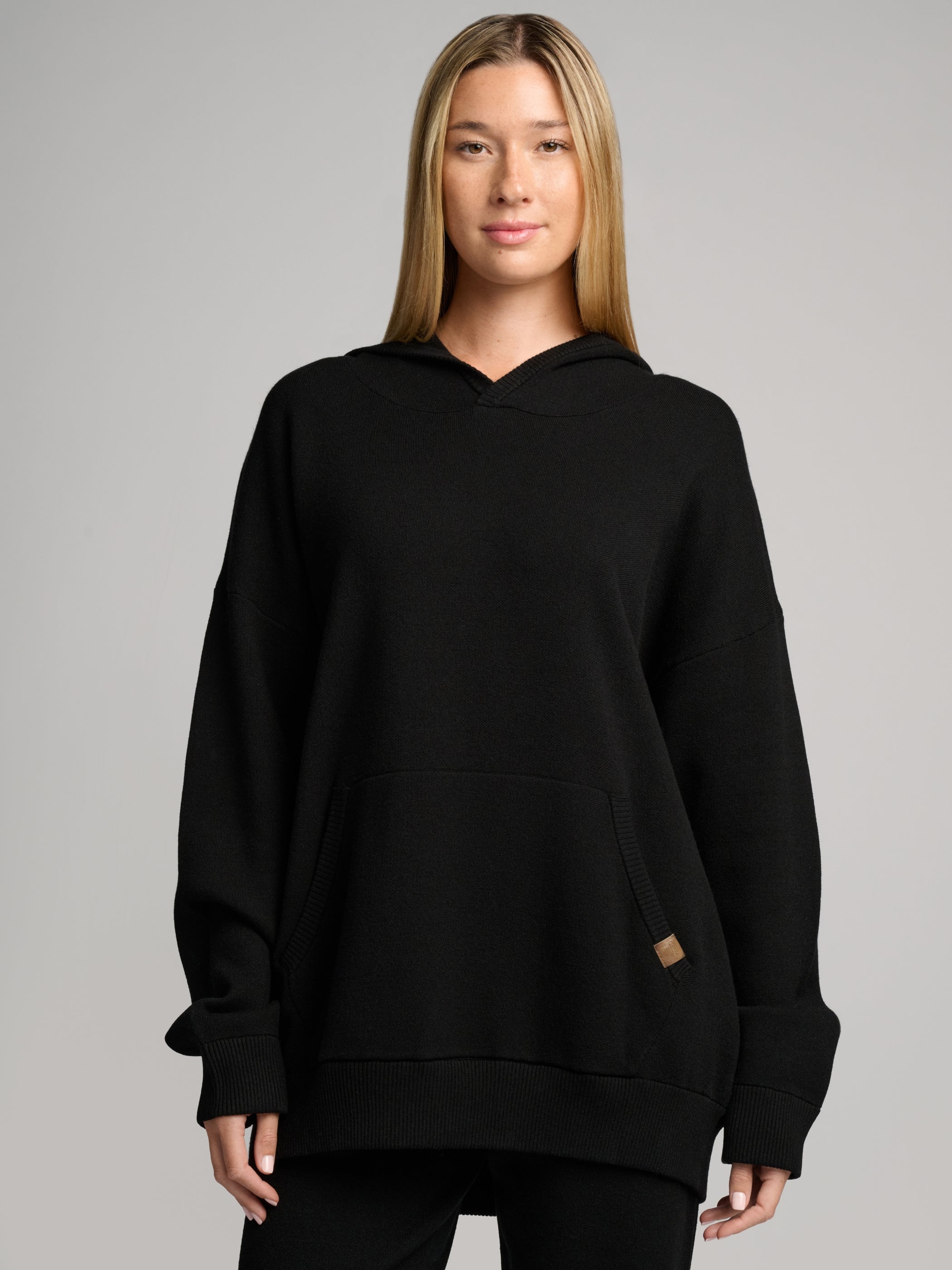 Sweater Knit Hoodie