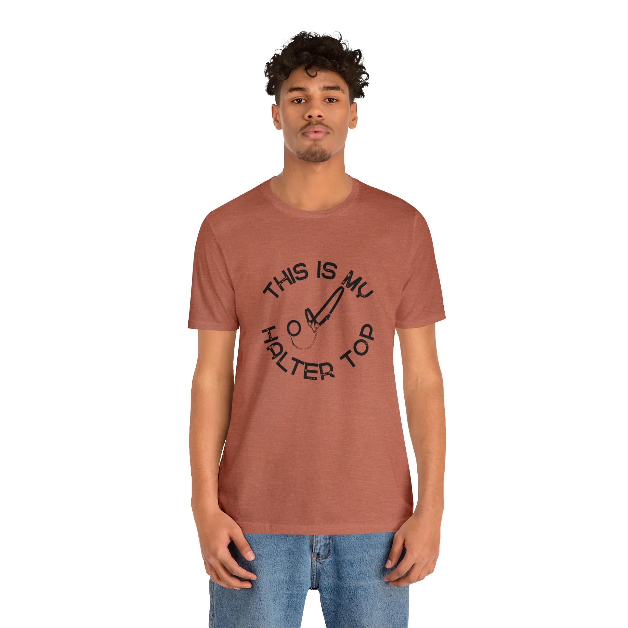 This is My Halter Top Unisex Jersey Short Sleeve Tee