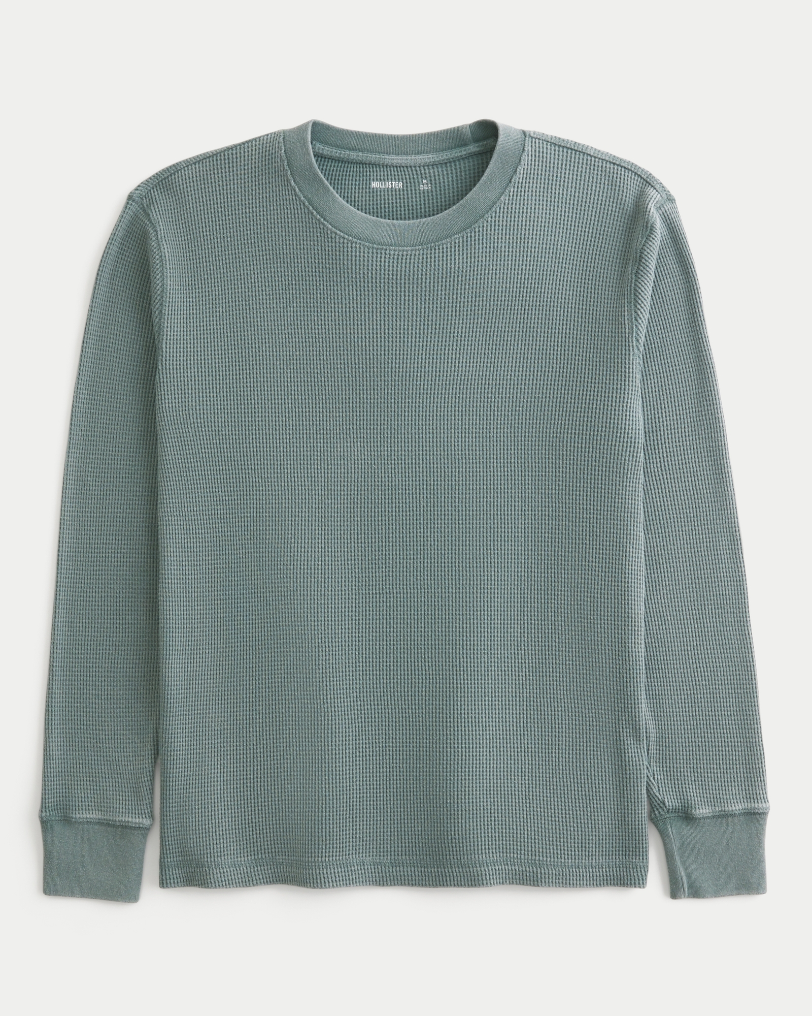 Relaxed Thermal Long-Sleeve Camo Crew Shirt
