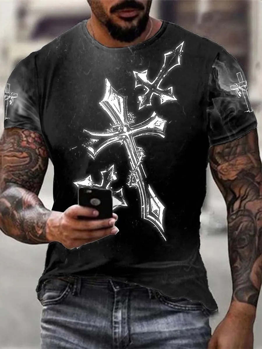 Men's Faith Printed T-Shirt