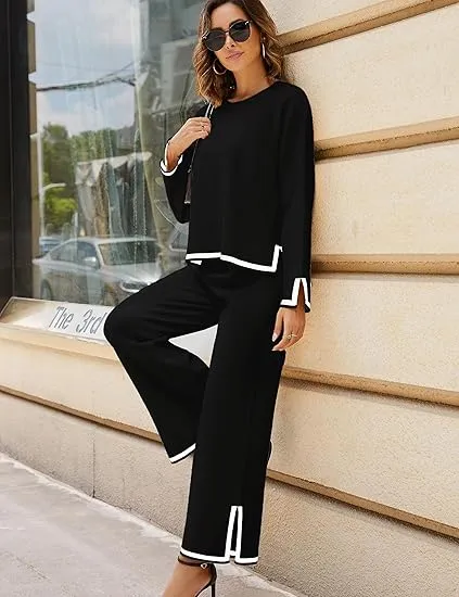 Sweater Sets Women 2 Piece Outfits
