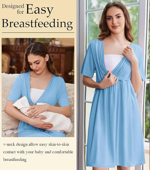 Spring maternity wear suitable for women to wear during pregnancy and postpartum in the summer