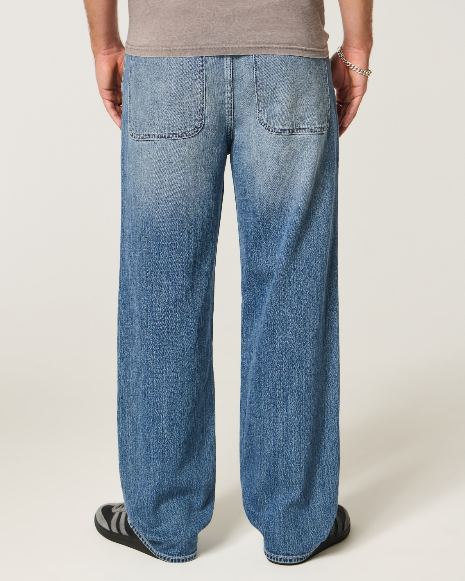 Grey Baggy Jeans