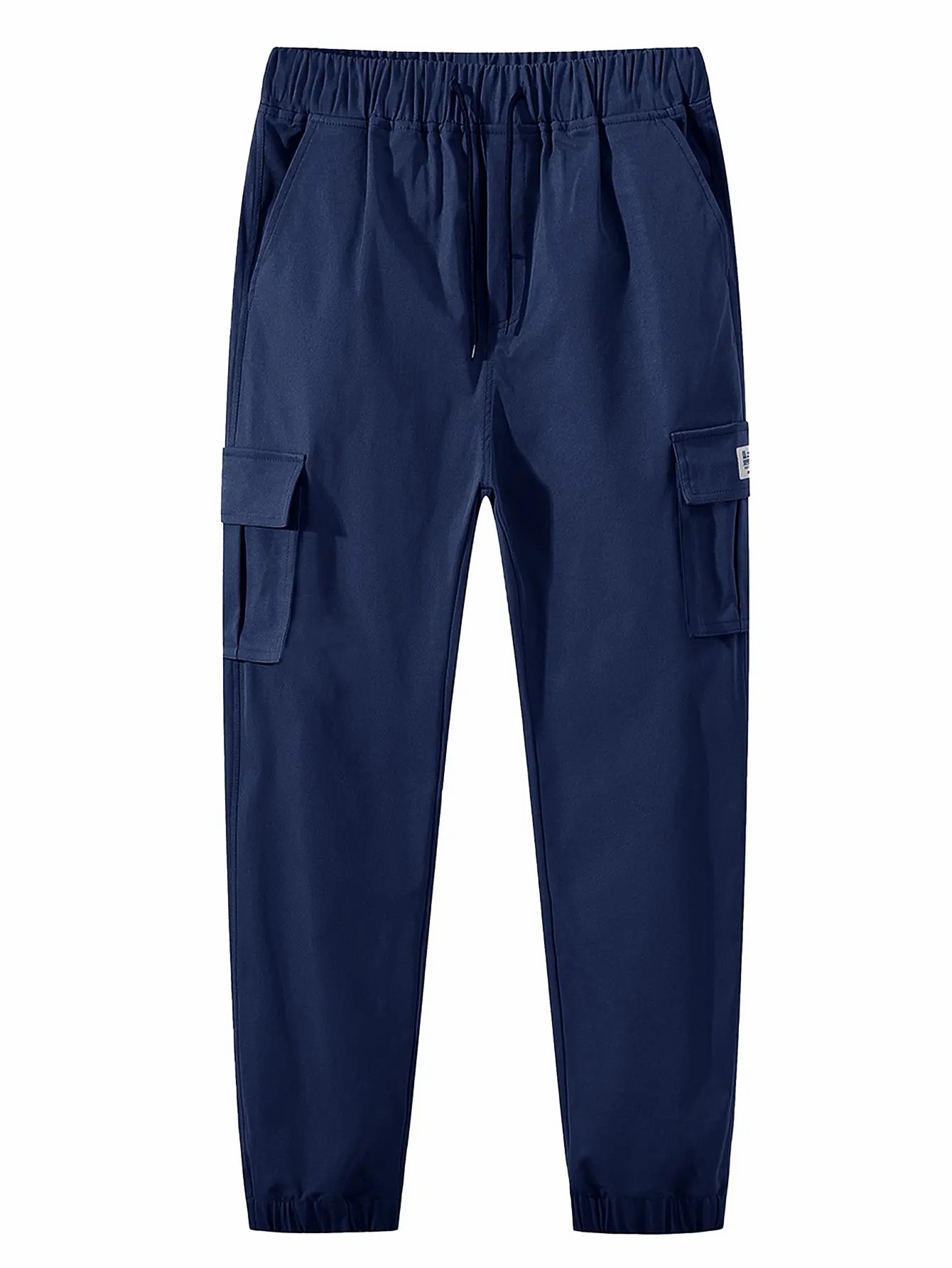 Men's 5-Pack Multi-Pocket Cargo Jogger Pants – Slim Fit, Tapered Leg, Casual Streetwear
