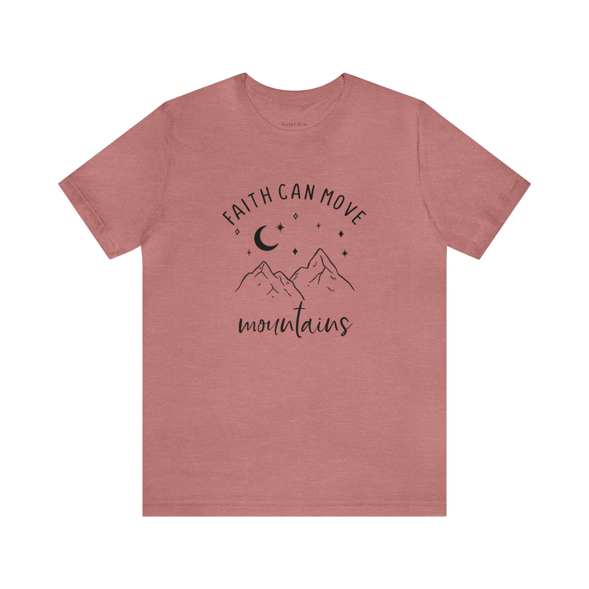 Move Mountains Unisex Jersey Short Sleeve Tee