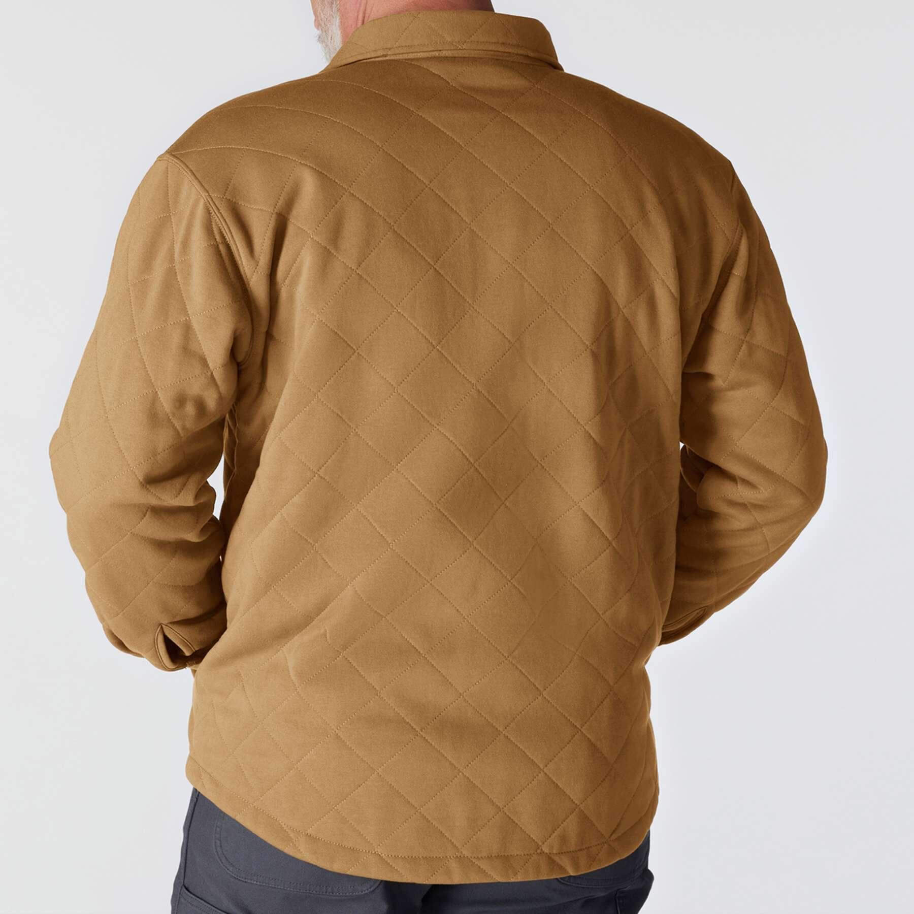 CHT Rain Defender Loose Fit Heavyweight Quilted Snap Front Shirt Jac Shacket 107270